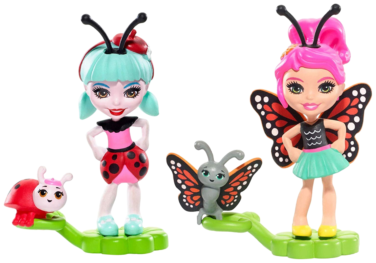 Enchantimals мини куклы насекомые