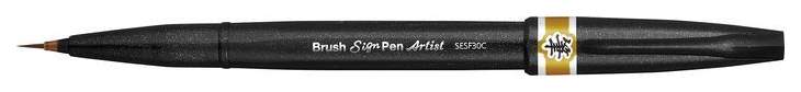 Брашпен Pentel PSESF30C-B Brush Sign Pen Artist Ultra Fine красный