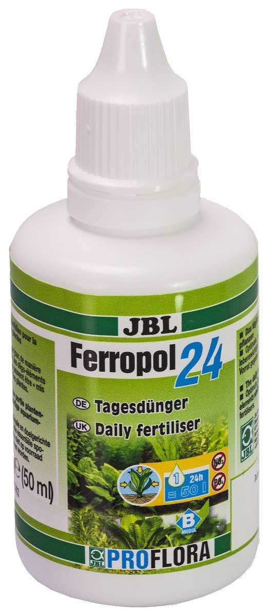 Удобрение для аквариумных растений JBL Ferropol 24 50 мл