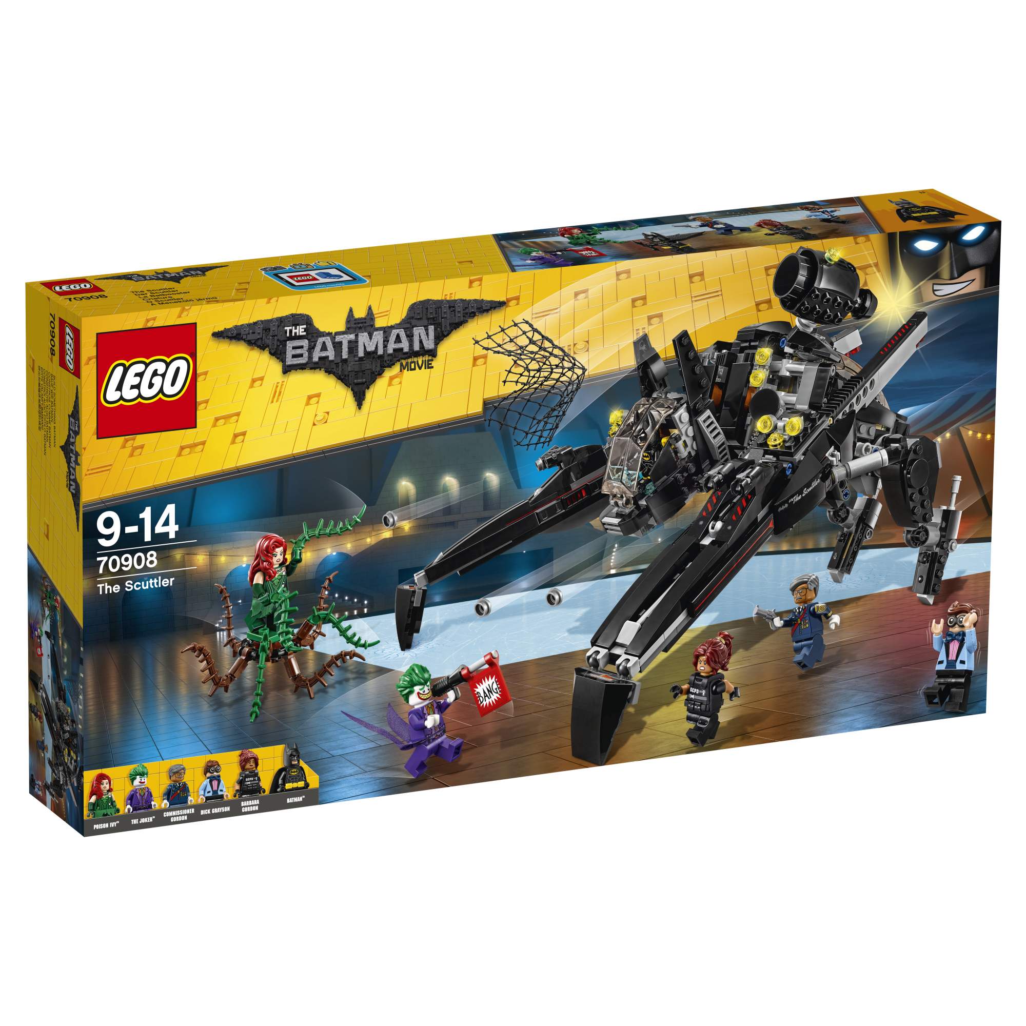 Купить конструктор LEGO Batman Movie Скатлер (70908), цены на Мегамаркет |  Артикул: 100000075509