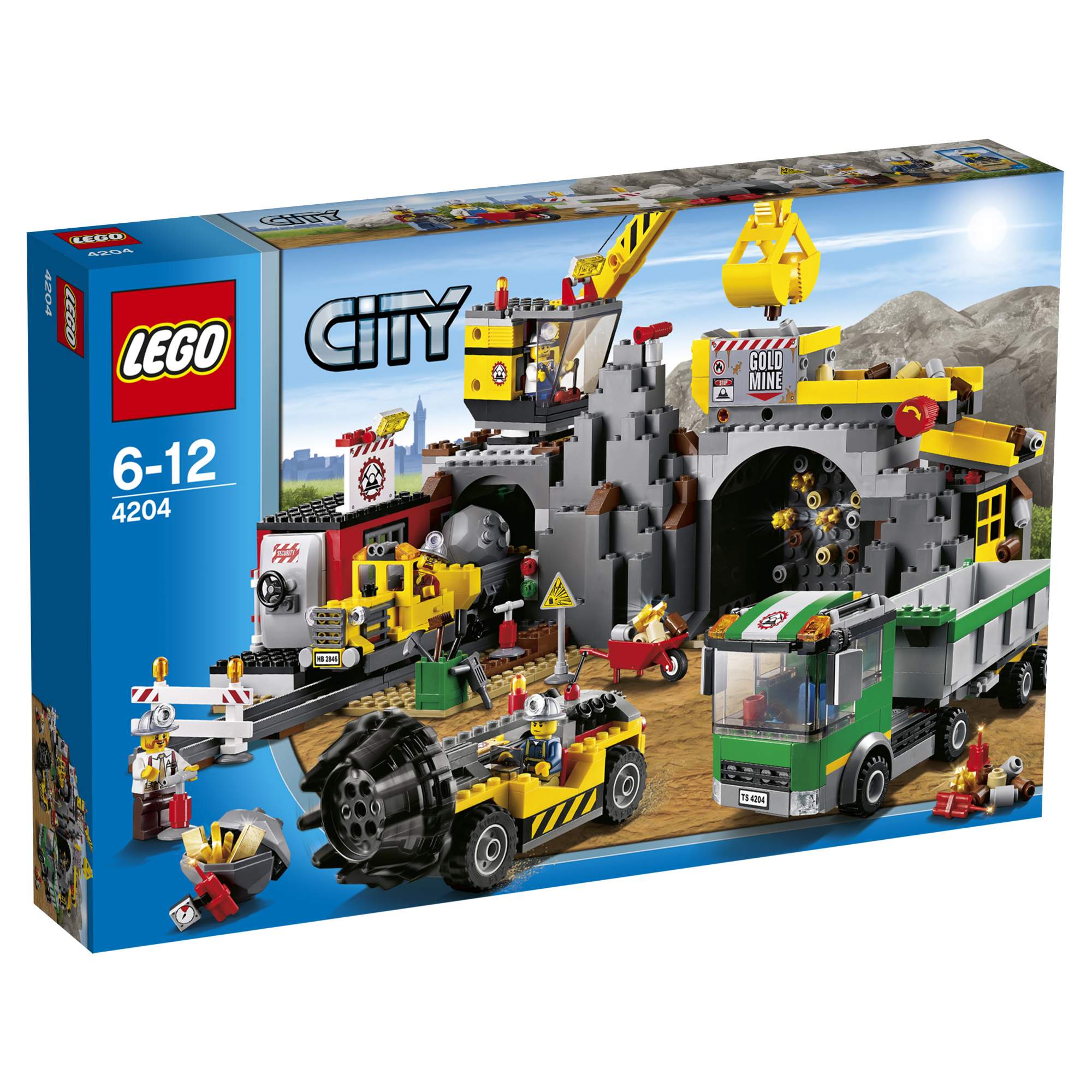 Конструктор LEGO City Mining Шахта (4204) – купить в Москве, цены в  интернет-магазинах на Мегамаркет