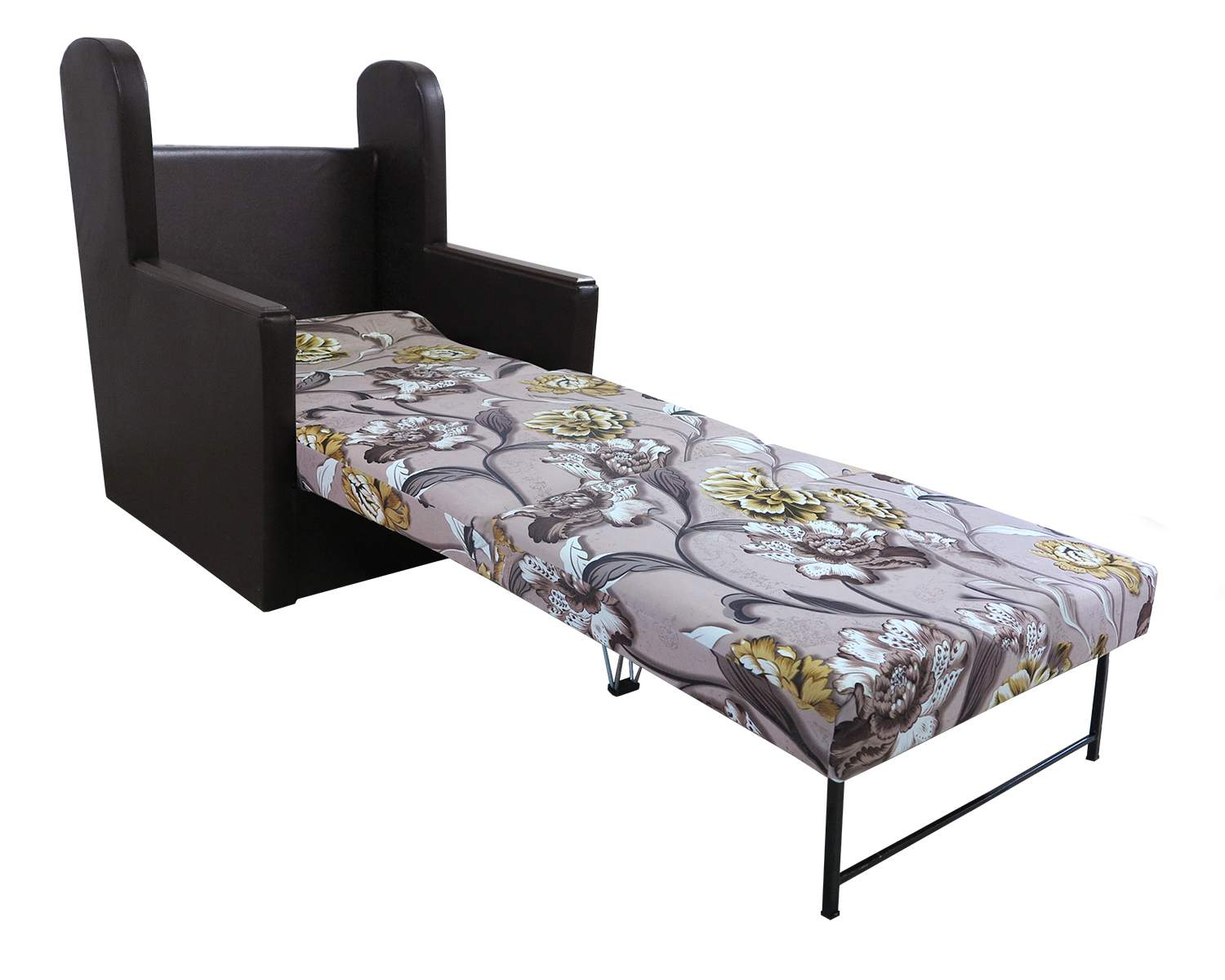 Кресло-кровать Шарм-Дизайн Классика Д 1907307, велюр цветы