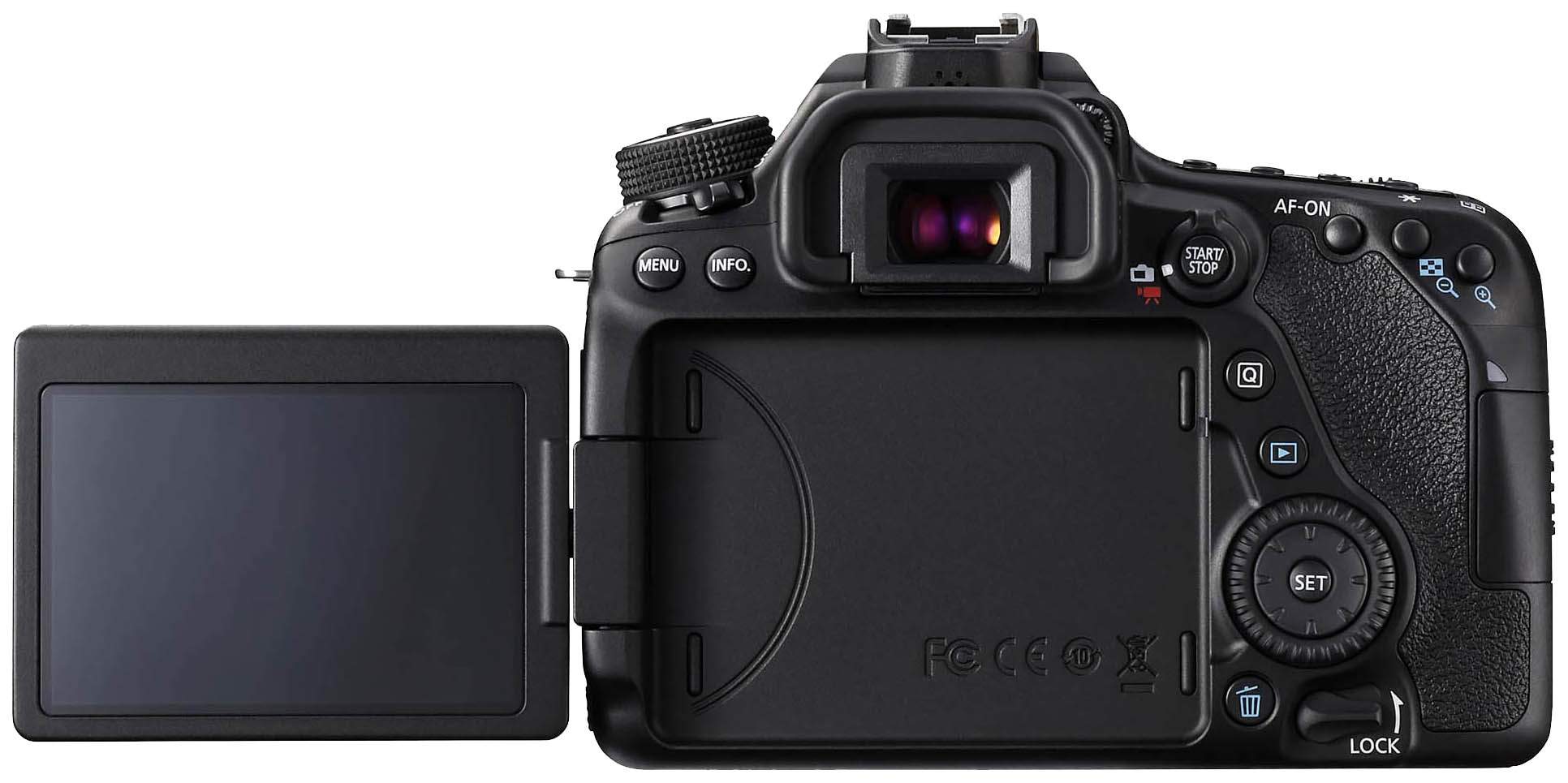 Фотоаппарат зеркальный Canon EOS 80D Body Black