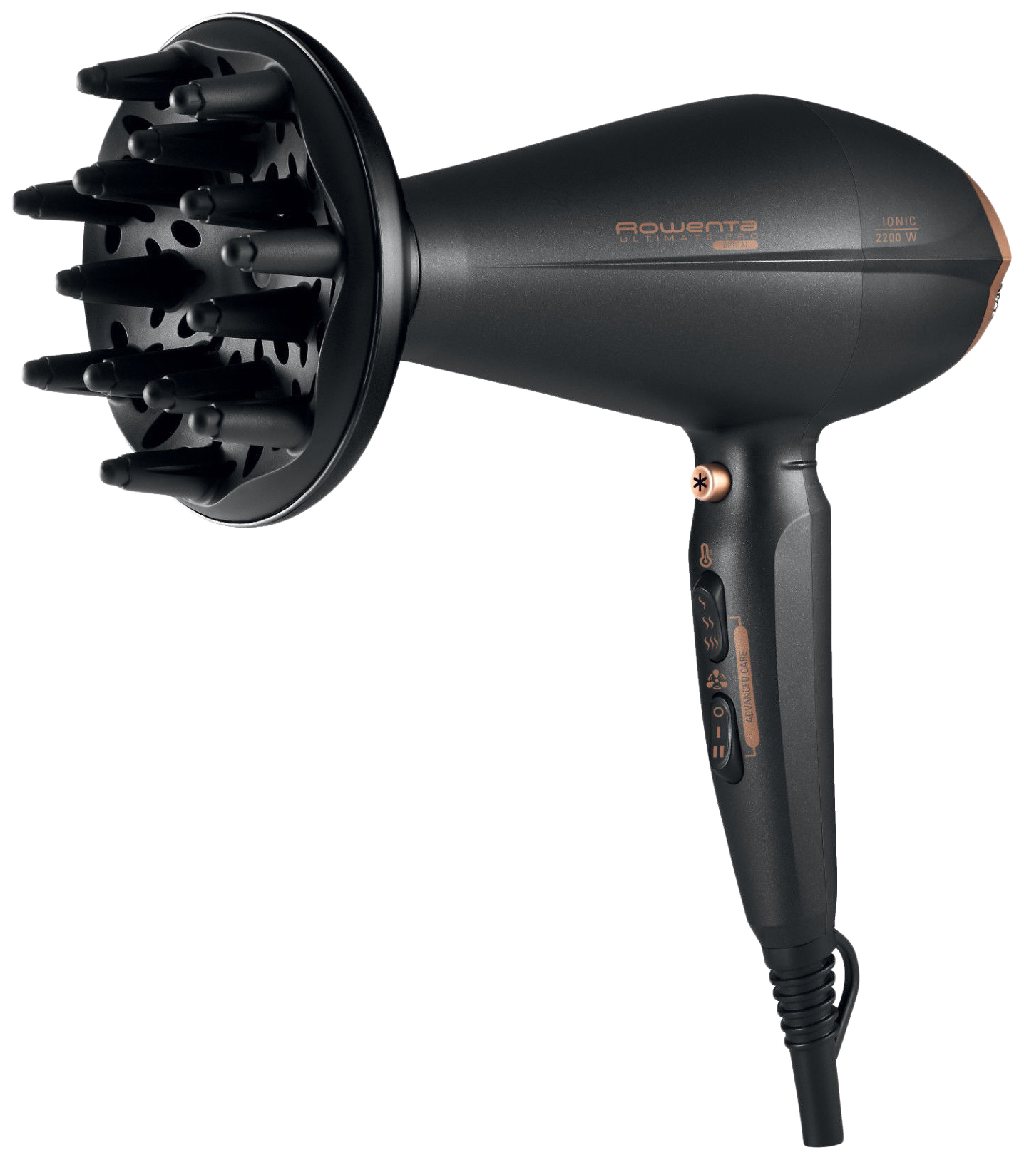 Фен Rowenta Ultimate Pro CV9620 CV9620F0 Black/Gold, купить в Москве, цены  в интернет-магазинах на sbermegamarket.ru