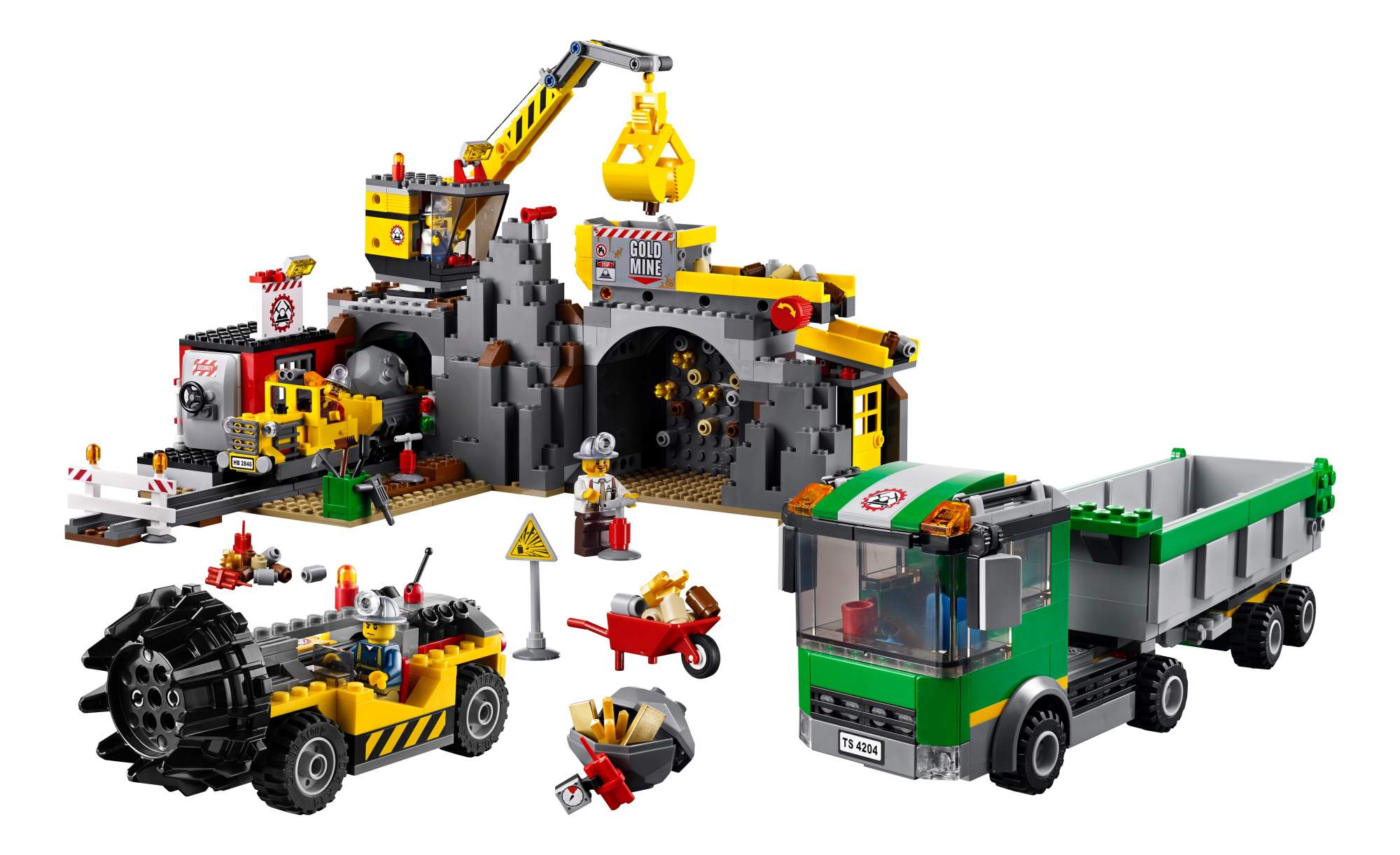 Конструктор LEGO City Mining Шахта (4204) – купить в Москве, цены в  интернет-магазинах на Мегамаркет