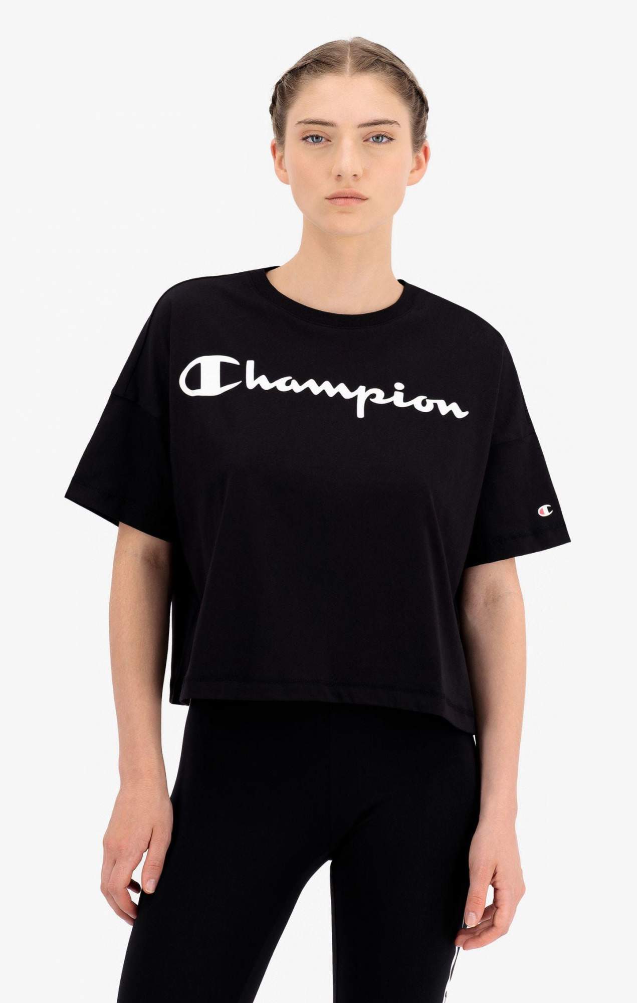 Футболка женская Champion 114432 черная M