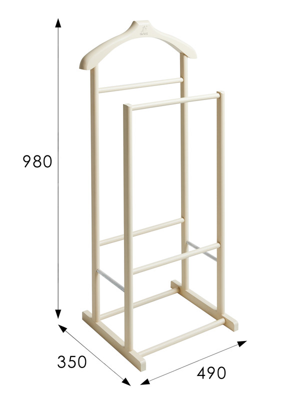 Вешалка напольная костюмная мебелик