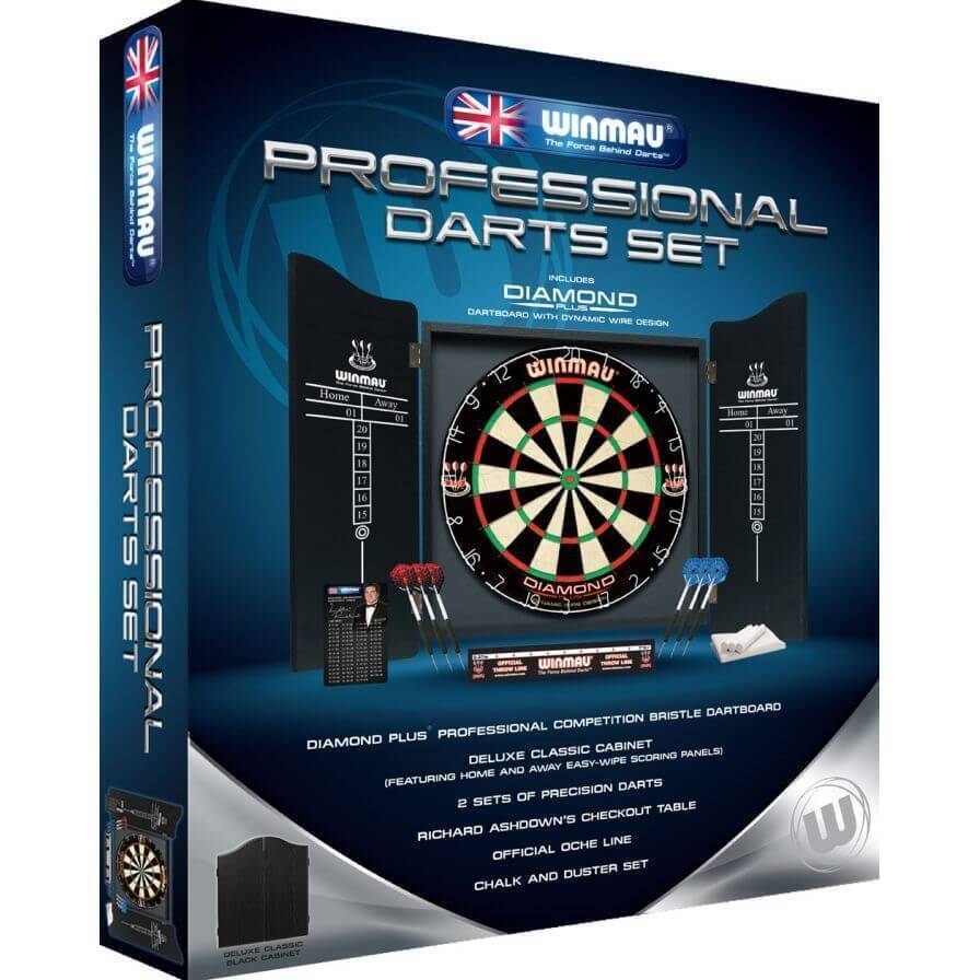 Комплект для игры в Дартс Winmau Pro d45см - купить в Москве, цены на  Мегамаркет | 600009264645