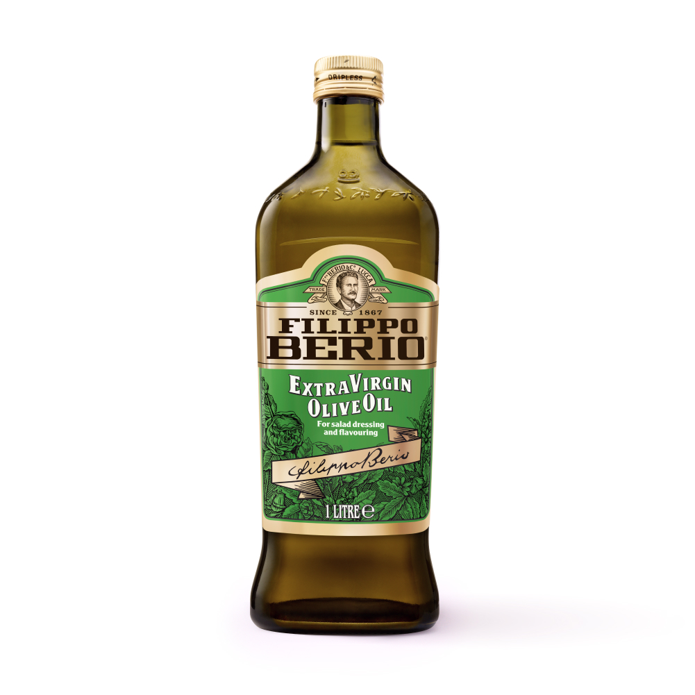 Масло оливковое Filippo Berio Extra Virgin, нерафинированное, 1 л – купить в Москве, цены в интернет-магазинах на Мегамаркет