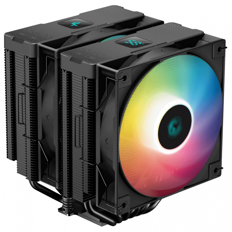 Кулер для процессора Deepcool AG620 DIGITAL BK ARGB Black - купить в Lime Store, цена на Мегамаркет