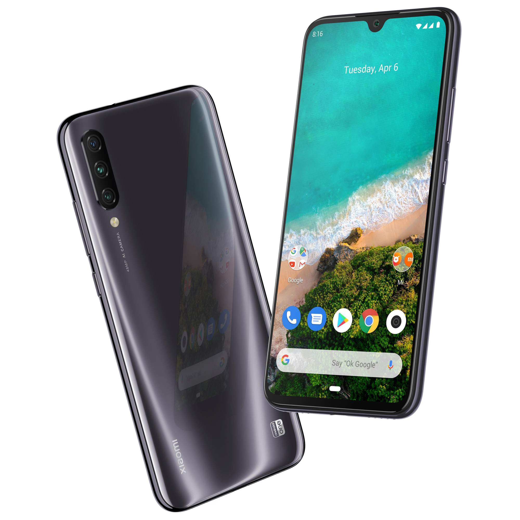 Смартфон Xiaomi Mi A3 4/64GB Kind of Grey – купить в Москве, цены в  интернет-магазинах на Мегамаркет