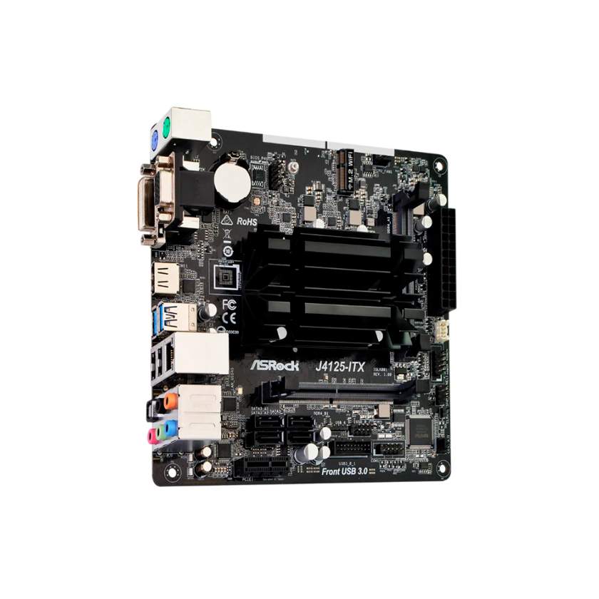 Материнская плата ASRock J4125-ITX – купить в Москве, цены в интернет ...