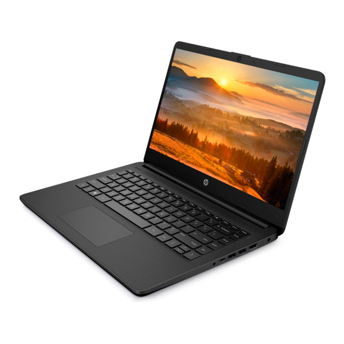 Ноутбук HP 14s-fq0026ur Black (22M93EA)