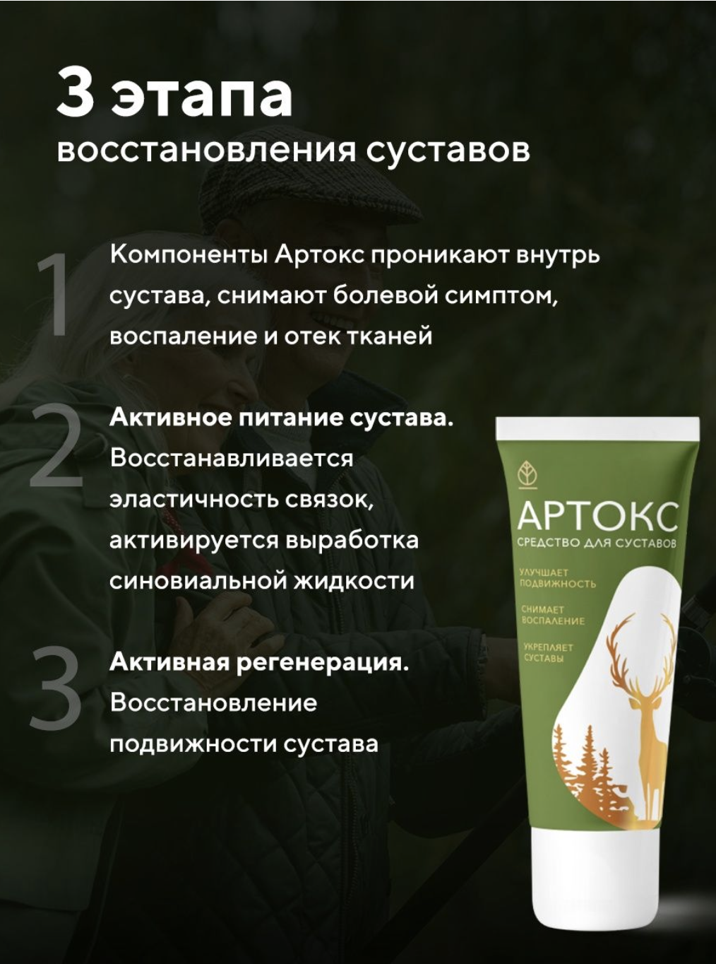 Мазь от боли в суставах и в связках Артокс 30 мл. – купить в Москве, цены в  интернет-магазинах на Мегамаркет