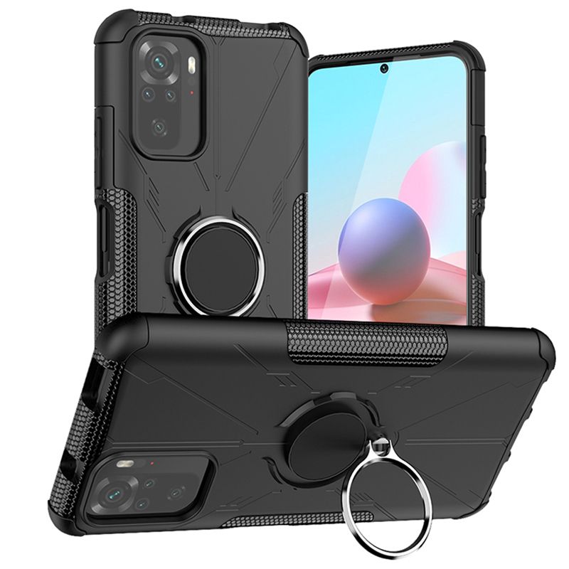 Чехол Panzer Case для Xiaomi Redmi Note 10 / 10S (черный) - купить в M&D, цена на Мегамаркет