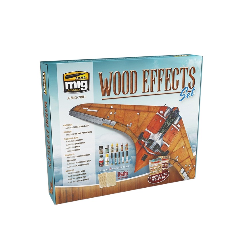 Подарочный набор Ammo Mig AMIG7801 WOOD EFFECTS SET 17мл - купить в Я Моделист, цена на Мегамаркет