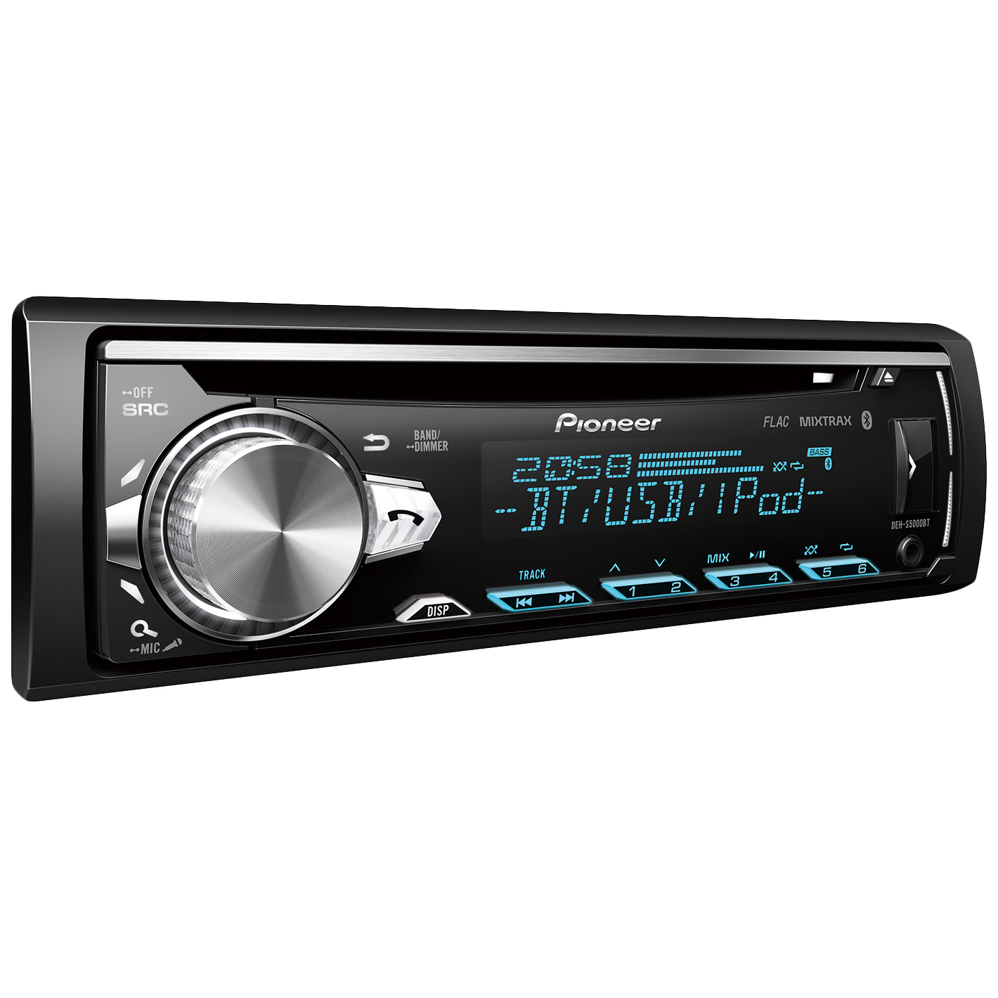 Автомобильная магнитола PIONEER DEH-S5000BT 4x50Вт - отзывы покупателей на  Мегамаркет