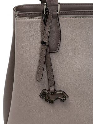 Комплект (брелок+сумка) женский Labbra L-HF3221, серо-розовый/темный серо-розовый