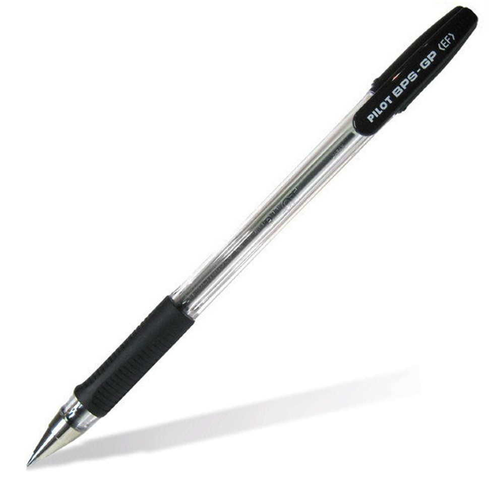 Ручка шариковая PILOT BPS-GP черная 0,5мм (1 штука)