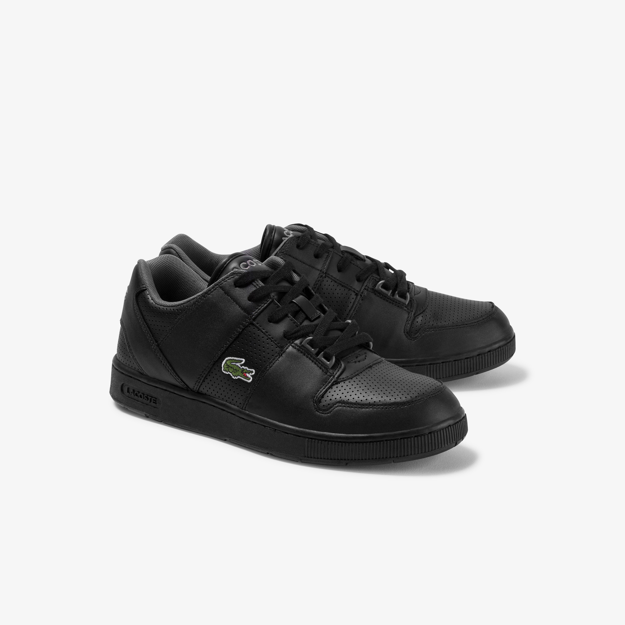 lacoste men's thrill leather sneakers