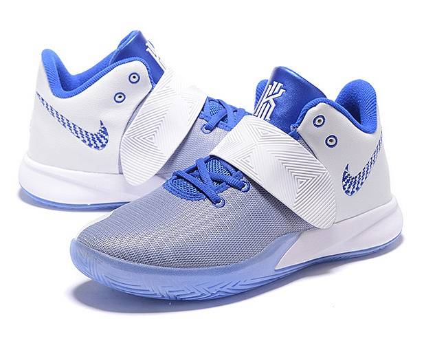 kyrie flytrap 3 blue and white