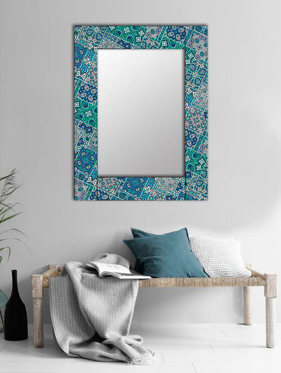 Зеркало настенное Дом Корлеоне Альби 04-0046-65х80 65 х 80 см, разноцветный
