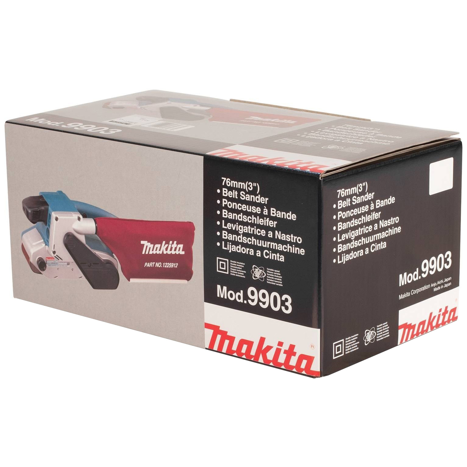 Сетевая ленточная шлифовальная машина Makita 9903 купить, цены в Москве на  Мегамаркет