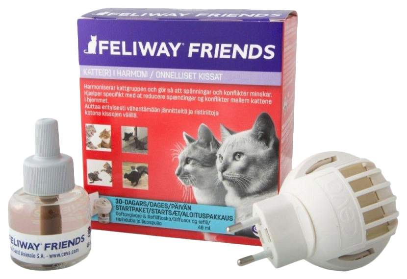 Корректор поведения Feliway Friends CEVA для кошек, диффузор+сменный флакон 48мл