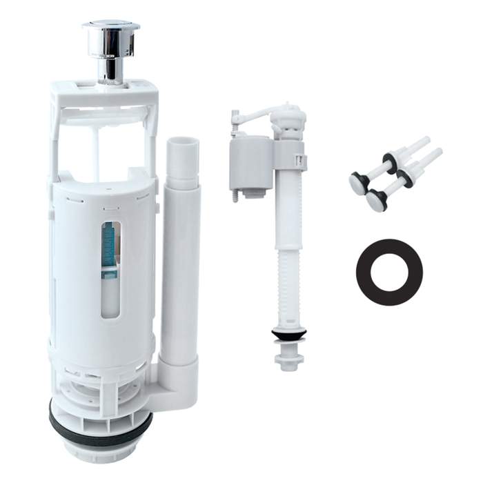 Сливная арматура для бачка с нижним подводом воды IDDIS F012400-01K ...