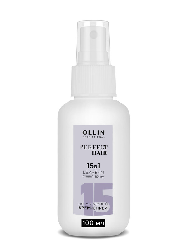 Купить крем-спрей Ollin Professional 15 в 1 perfect hair многофункциональный несмываемый 100 мл, цены на Мегамаркет | Артикул: 600009715560