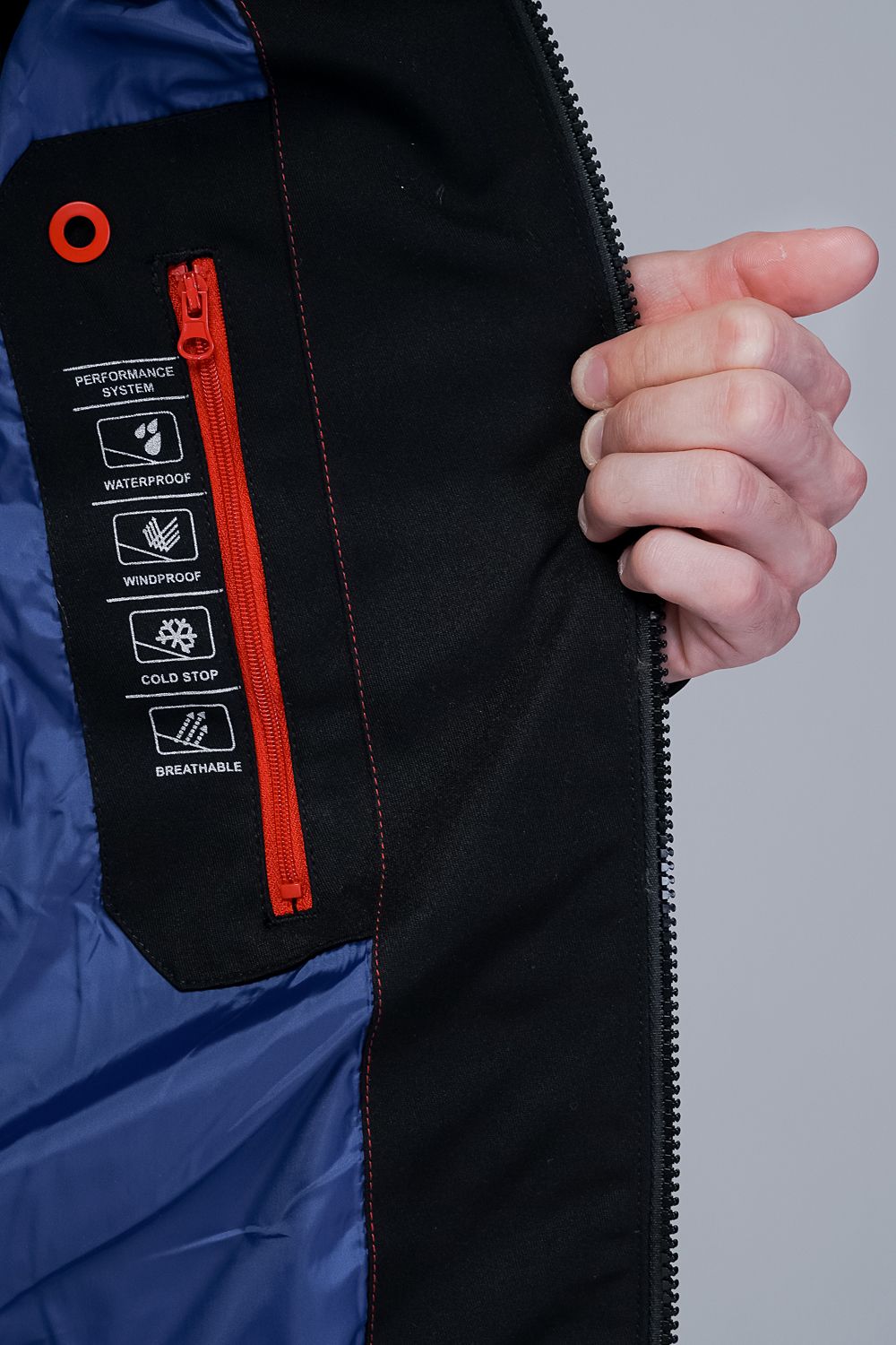 Куртка мужская OHARA CCM-21502 черная 48 RU