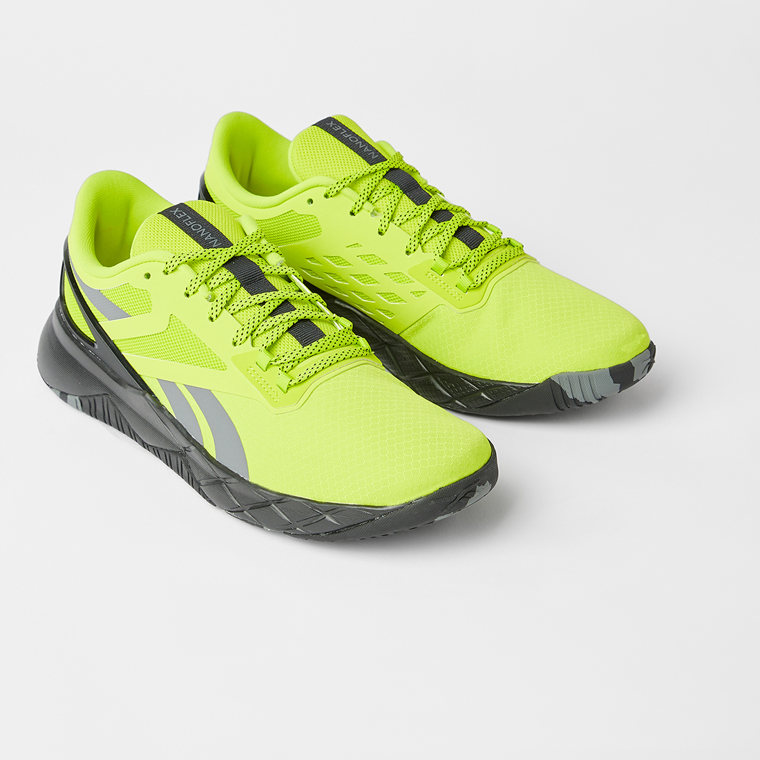 Кроссовки мужские Reebok Nanoflex Tr желтые 8.5 US