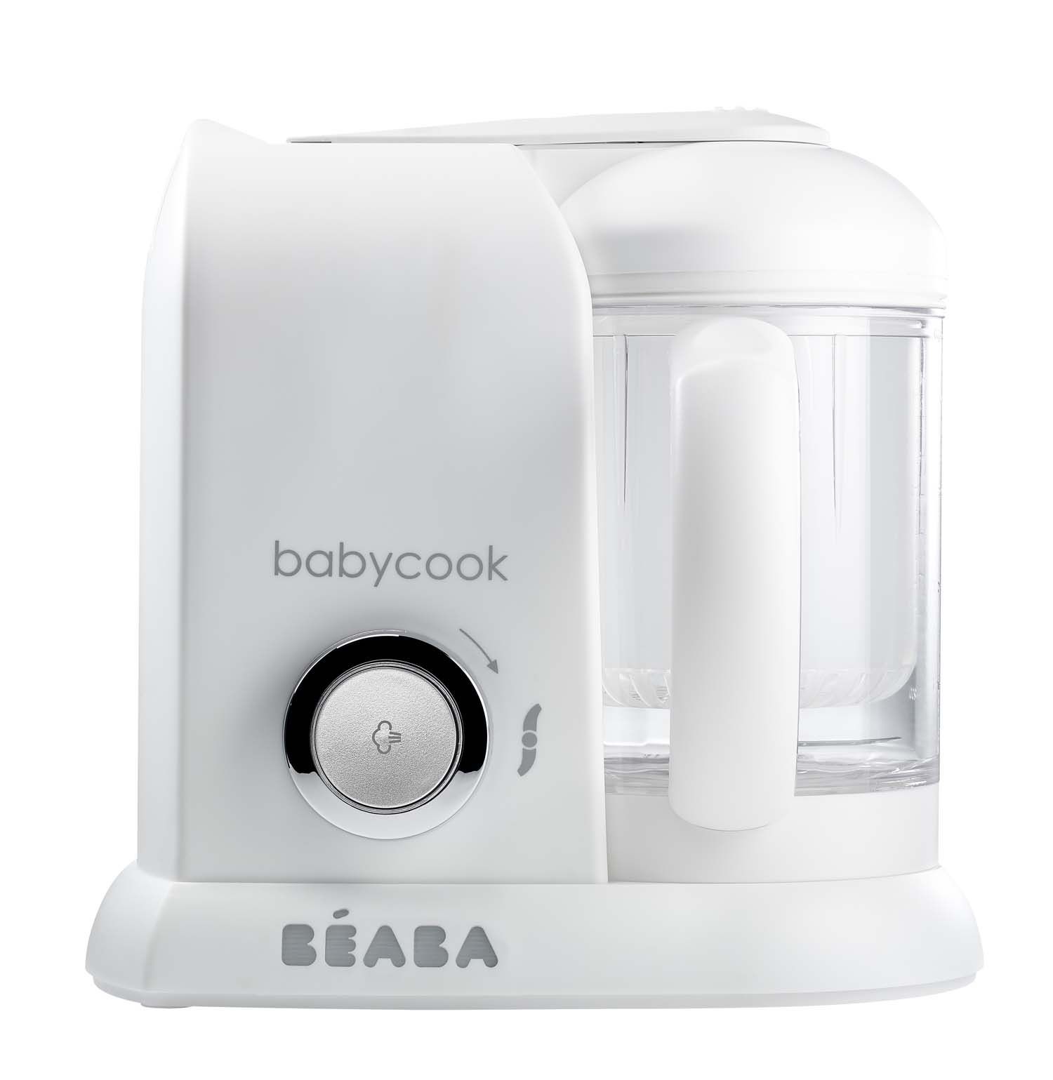 Купить пароварка-блендер Beaba Babycook Solo White/Silver, цены на  Мегамаркет | Артикул: 100024571184