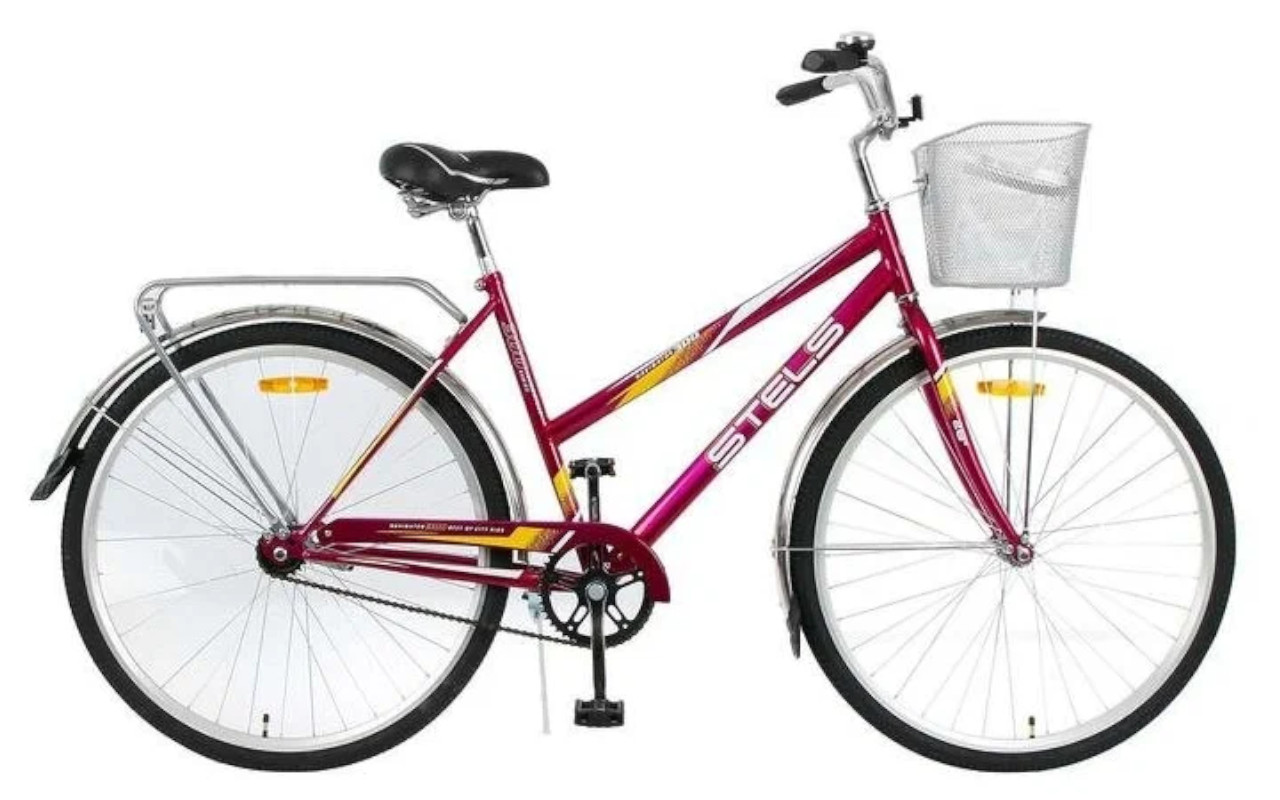 Велосипед "STELS Navigator-300 Lady C -20" -23г. Z010 (малиновый) - купить в Москве, цены на Мегамаркет | 100047865379