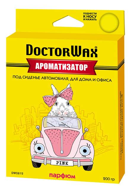 Автомобильный ароматизатор Doctor Wax парфюмерный DW0812