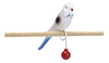 Пластиковая игрушка для птиц Beeztees, Попугай, Пластик, 15см