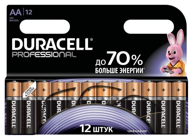 Батарейка Duracell LR6-12BL 50067688 12 шт - купить в Москве, цены на Мегамаркет | 100023416310