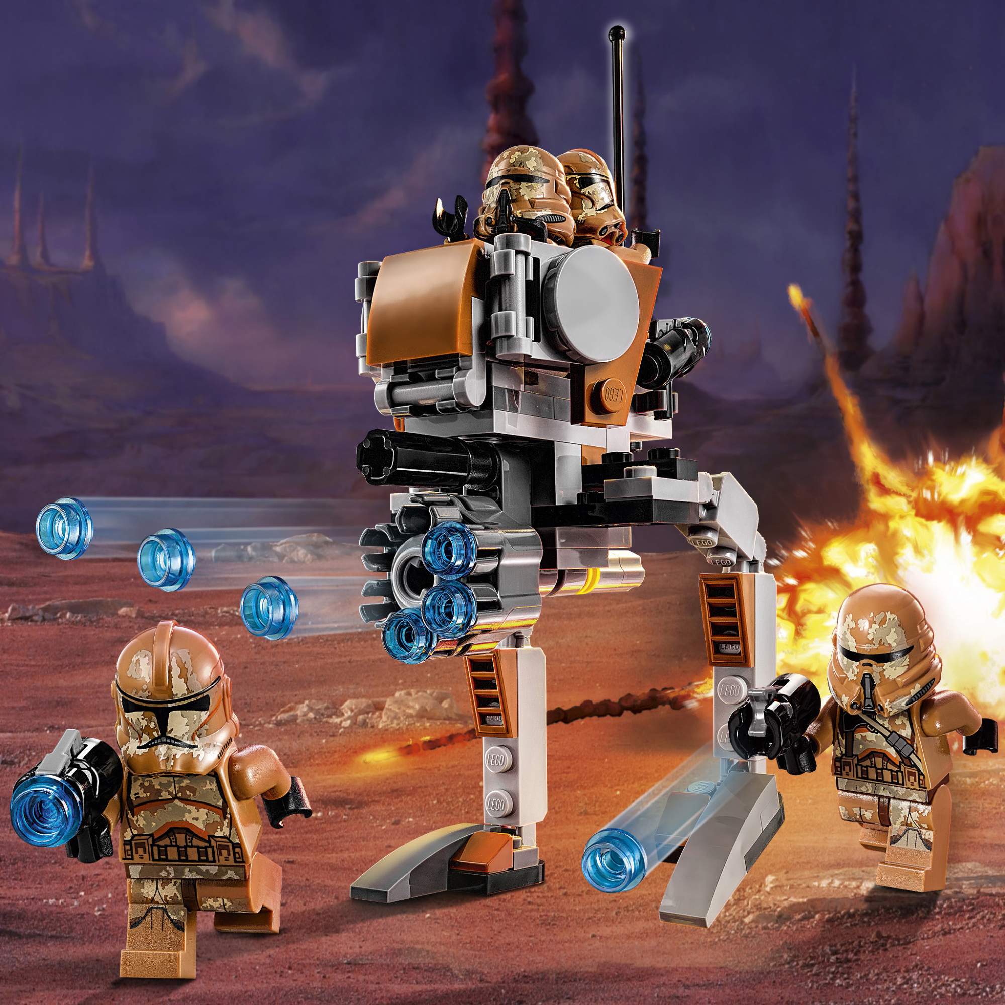 Купить конструктор LEGO Star Wars Пехотинцы планеты Джеонозис (Geonosis  Troopers) (75089), цены на Мегамаркет | Артикул: 100000075710