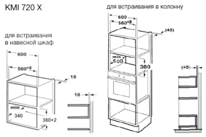 Korting kmi 825 tgn схема встройки