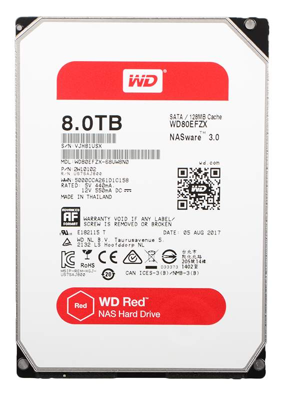 Внутренний жесткий диск Western Digital 8TB (WD80EFZX) - купить в shopeemagaz, цена на Мегамаркет