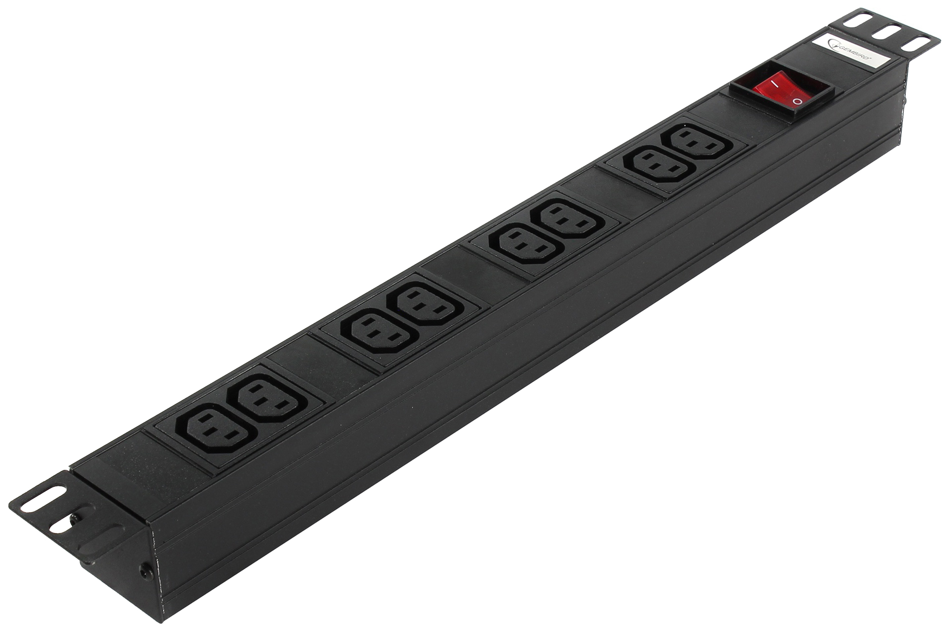 Блок силовых розеток для стоек, 19 дюймов, сетевой фильтр, 8 розеток C ...