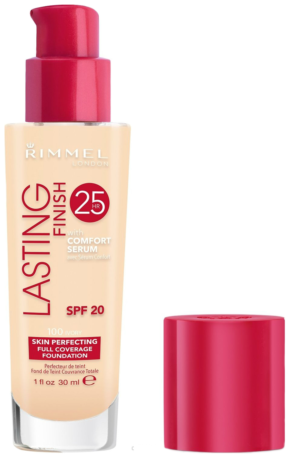 rimmel lasting finish 100 ivory