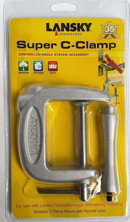 Lansky Super C-Clamp, Controlled Angle Sharpening System Accessory