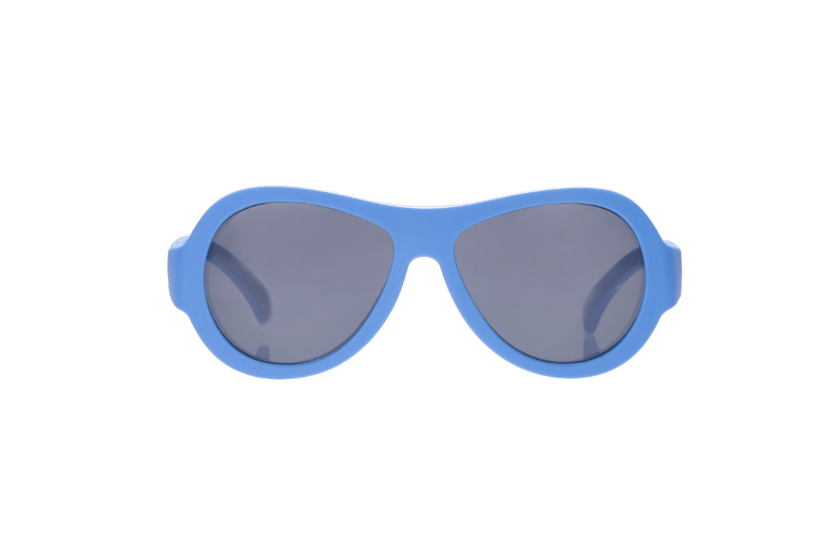 Детские солнцезащитные очки Babiators Original Aviator Настоящий синий True Blue 0-2 года