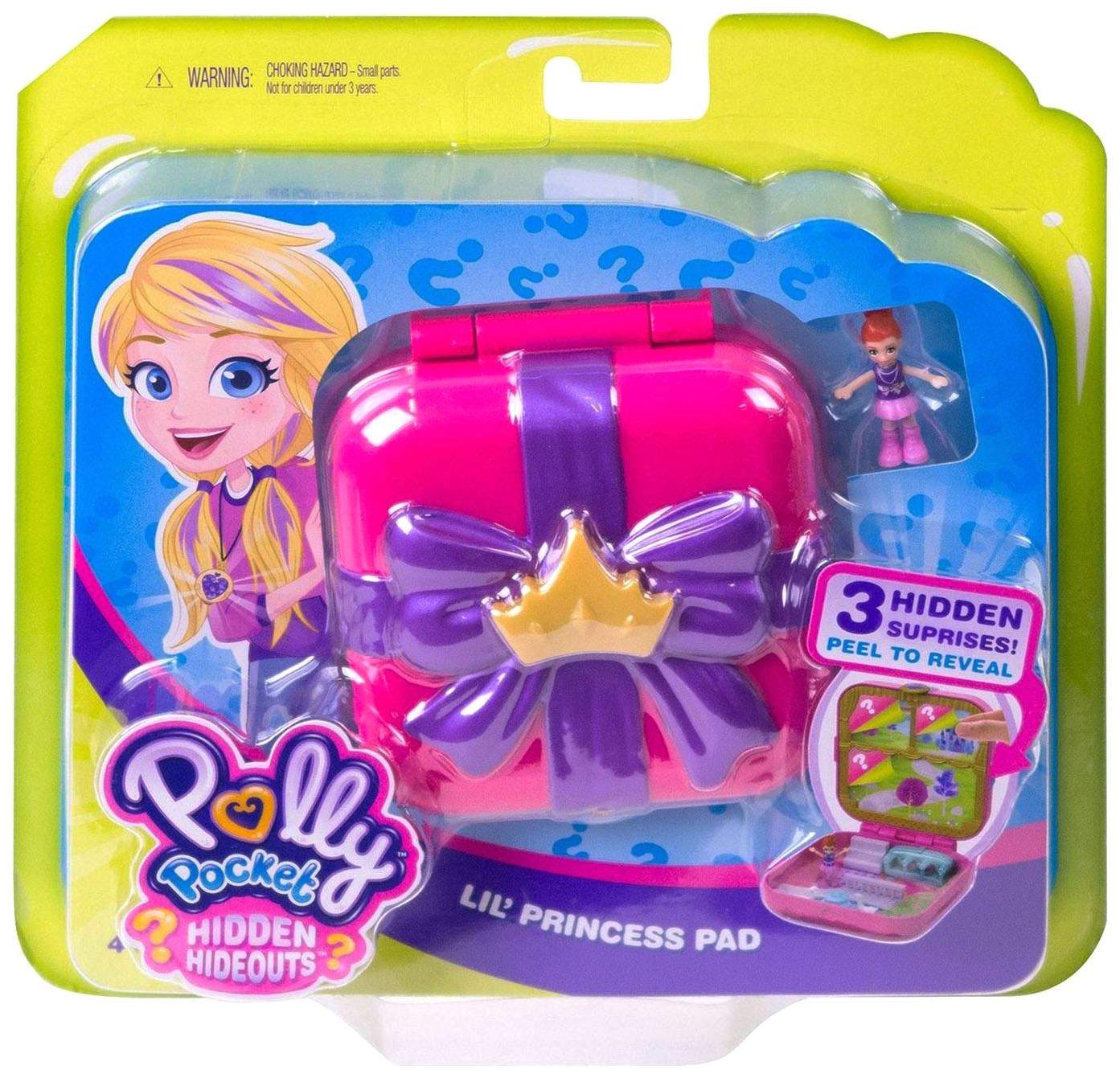 Купить игровой набор Mattel Polly Pocket GDK76 в ассортименте, цены на  Мегамаркет