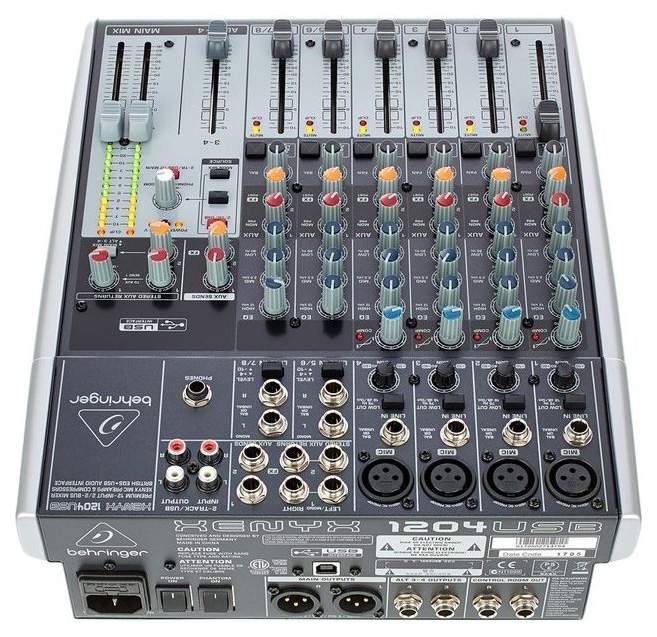 Пульт xenyx. Микшерный пульт Behringer 1204usb. Микшерный пульт Behringer XENYX 1204. Behringer XENYX 1204usb. Микшер Беренджер 1204 FX.