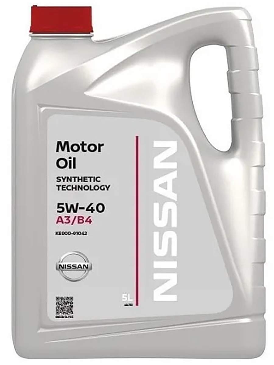 NISSAN  масло Синтетическое 5л - 5w40 Motor Oil Fs A3/B4 .