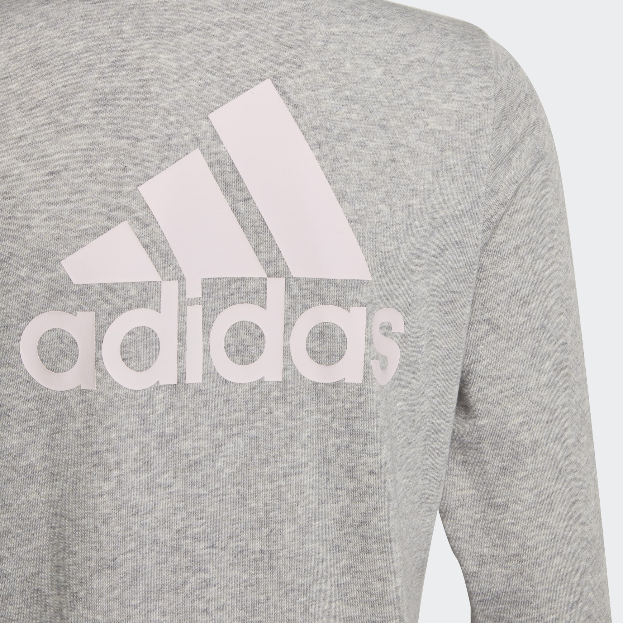 Толстовка Adidas G Bl Fz Hoodie GS2172 цв.серый р. 152