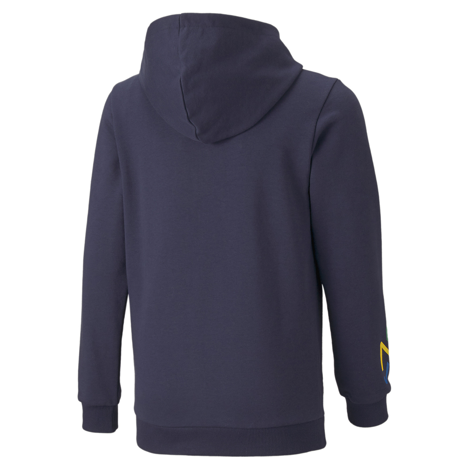 Худи Puma NEYMAR JR HERO Hoody Jr Peacoat-Dandelio 60554506 цв.синий р. 152