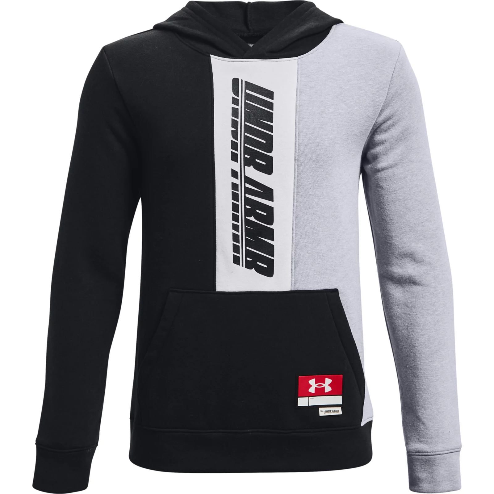 Худи Under Armour Boys Baseline Hoodie 1366553-001 цв.черный р. YLG